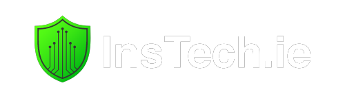 Instech white logo png